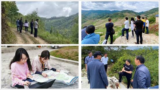 江河建筑学院专家组赴云南昌宁项目调研