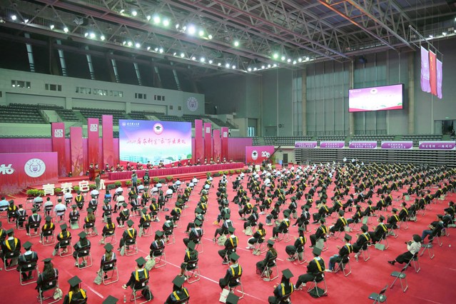 “青春启航，梦想飞扬”  我校举行2020届本科生“云”毕业典礼