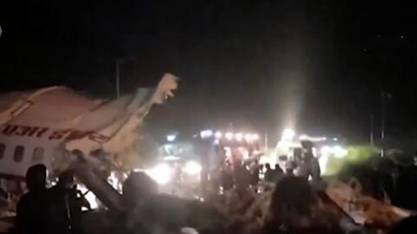 印度一架波音737客机降落时冲出跑道 已致17人遇难百余人受伤