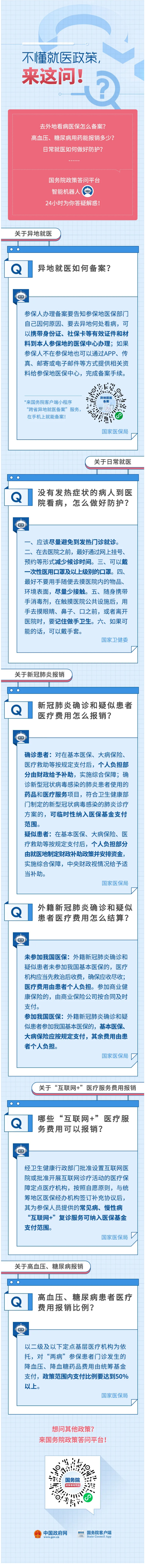 我要去外地啦，以后在外地看病怎么办呢？