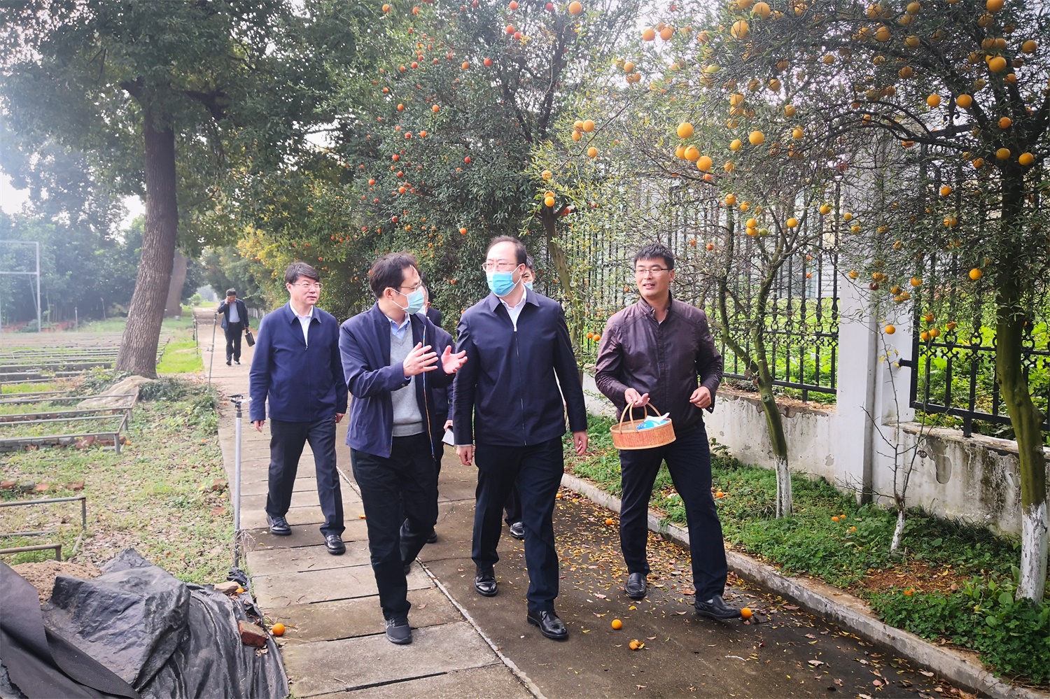 黑龙江省委组织部副部长于志伟一行来校推进省校合作
