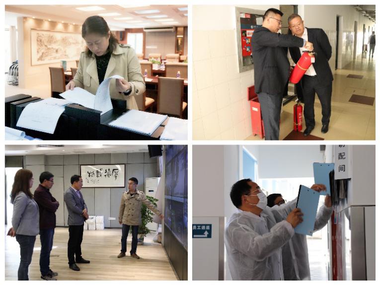 江苏省高校后勤安全工作检查组来我校检查