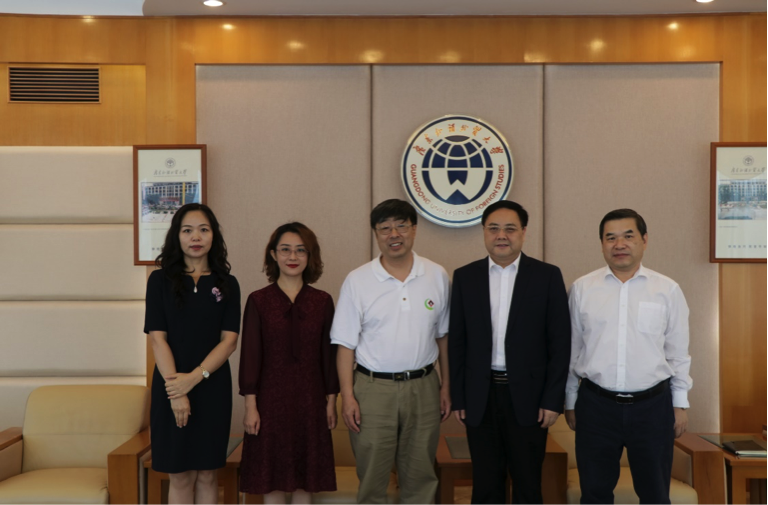 教育部高教司文科处一行来我校调研新文科建设
