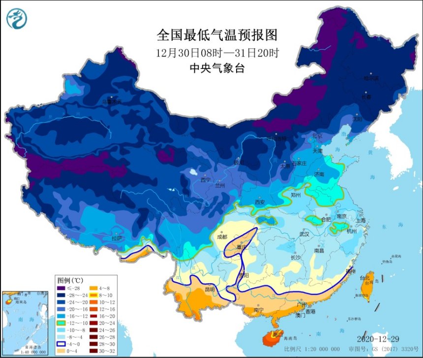 今冬最强寒潮来袭，中国疾控中心环境所发布公众寒潮健康指南