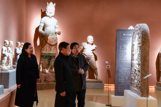 西北师大校领导赴博物馆调研指导新学期工作