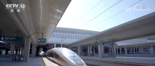太子城高铁站客运枢纽正式启用 为乘客提供极大换乘便利