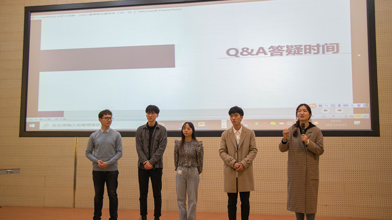 党委学生工作部举行2021年春季标兵经验分享会