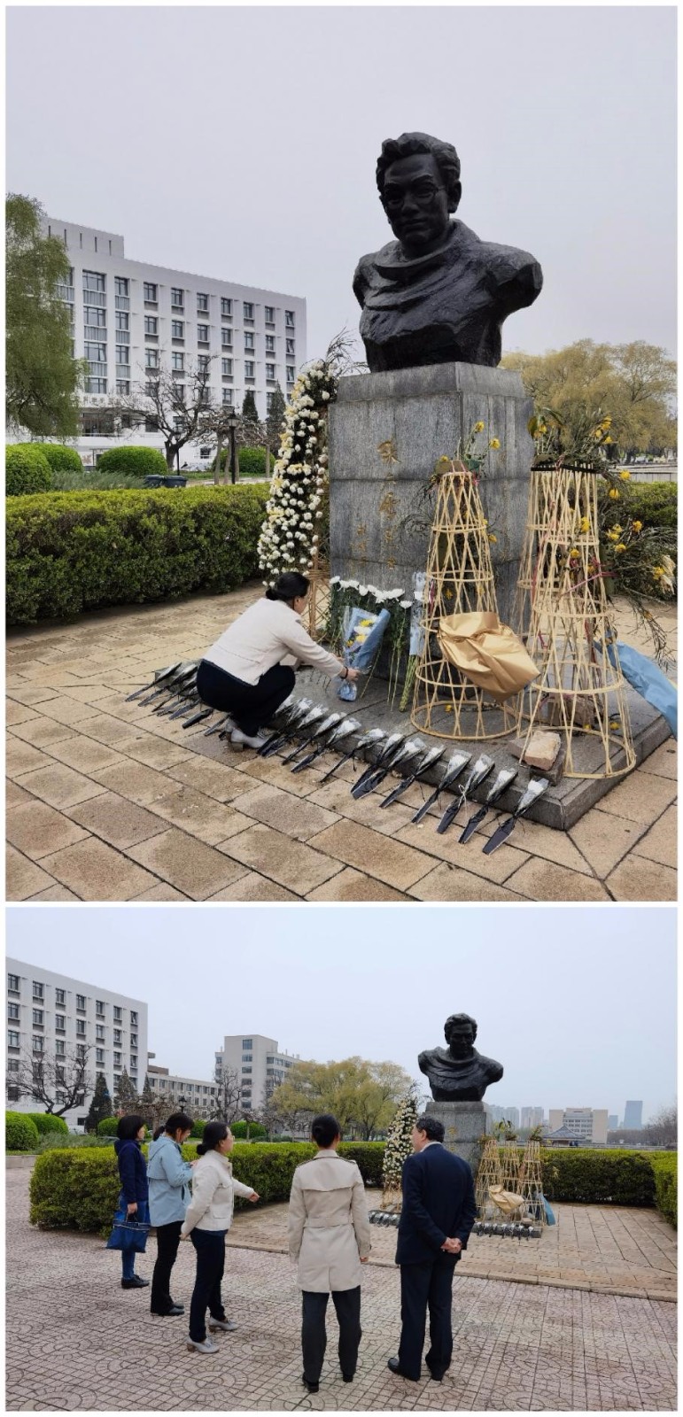 【建党百年】机关党委保密办联合党支部组织开展清明祭英烈主题党日活动