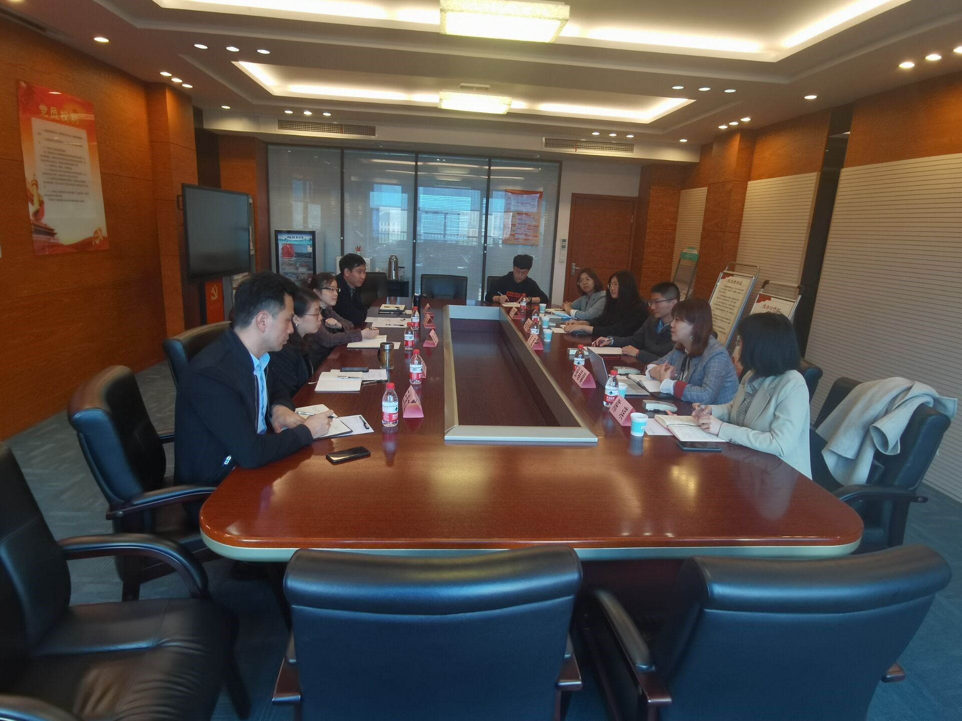 天津大学管理与经济学部一行到重庆大学经管学院进行调研