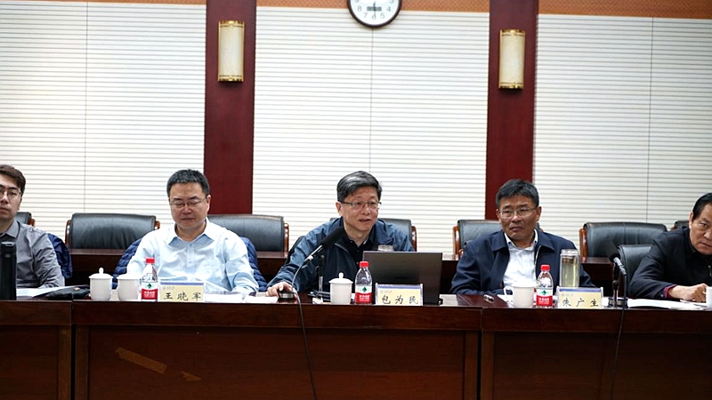 包为民院士、朱广生院士一行访问航空航天学院指导学科建设