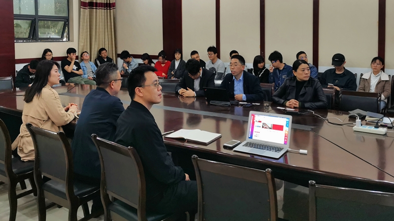 北京大学重庆大数据研究院到大数据与软件学院访问交流