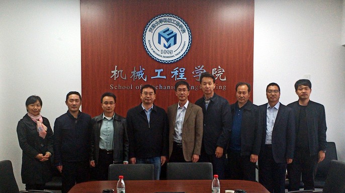兰州交通大学机电工程学院到访机械工程学院