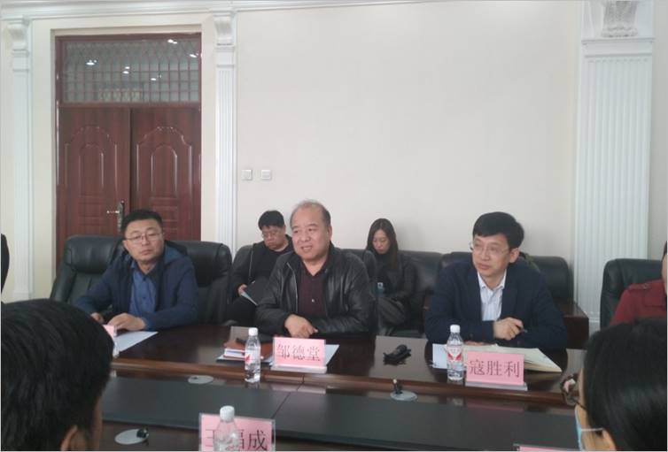 省科技厅基础处、引智处来我校调研