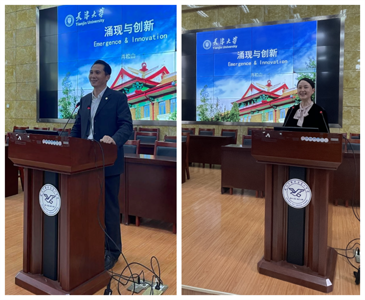 天津大学校长助理肖松山一行赴湖北招生宣传