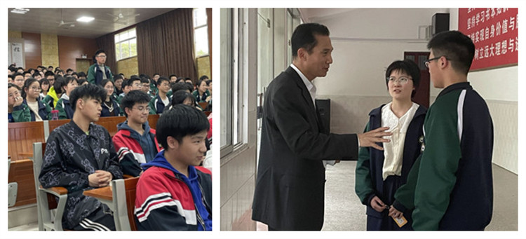 天津大学校长助理肖松山一行赴湖北招生宣传