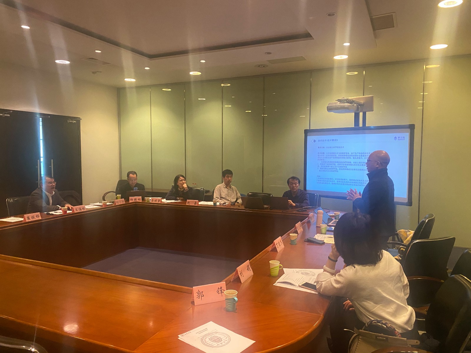 福建新大陆科技集团来访我校