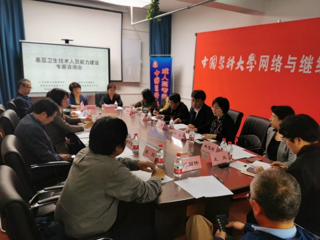 基层卫生技术人员能力建设专家咨询会在我校召开