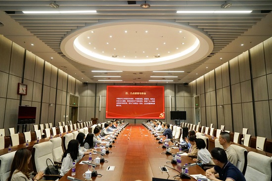【党史学习教育】国际文化学院行政党支部与教育部中外语言交流合作中心第二党支部赴北京冬奥组委联合开展党史学习教育联学联建活动