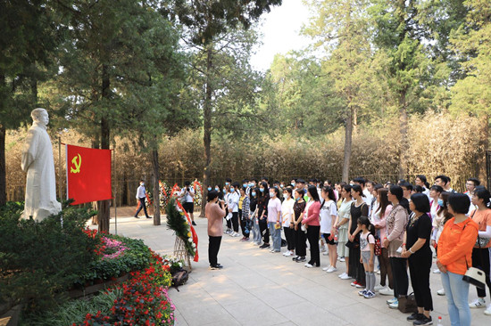 【党史学习教育】资环学院开展“永远跟党走”徒步实践活动