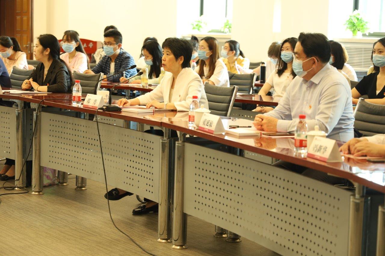 【党史学习教育】五校文学院（人文学院）学生党支部共建活动启动仪式暨师生党员主题论坛在线举行