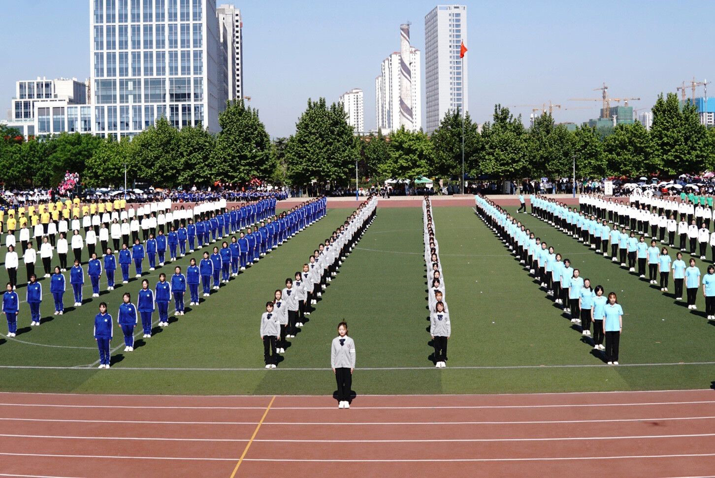 曲阜师范大学2021年春季运动会（日照校区）开幕