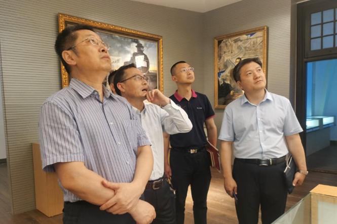 新疆维吾尔自治区党委组织部韩旭光一行访问上海交大
