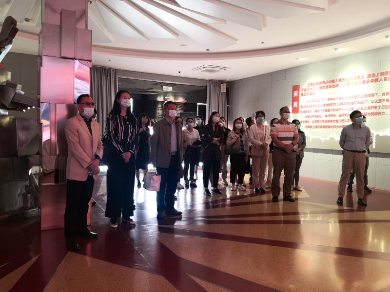 [党史学习教育]档案文博管理中心党总支赴上海解放纪念馆开展主题党日活动