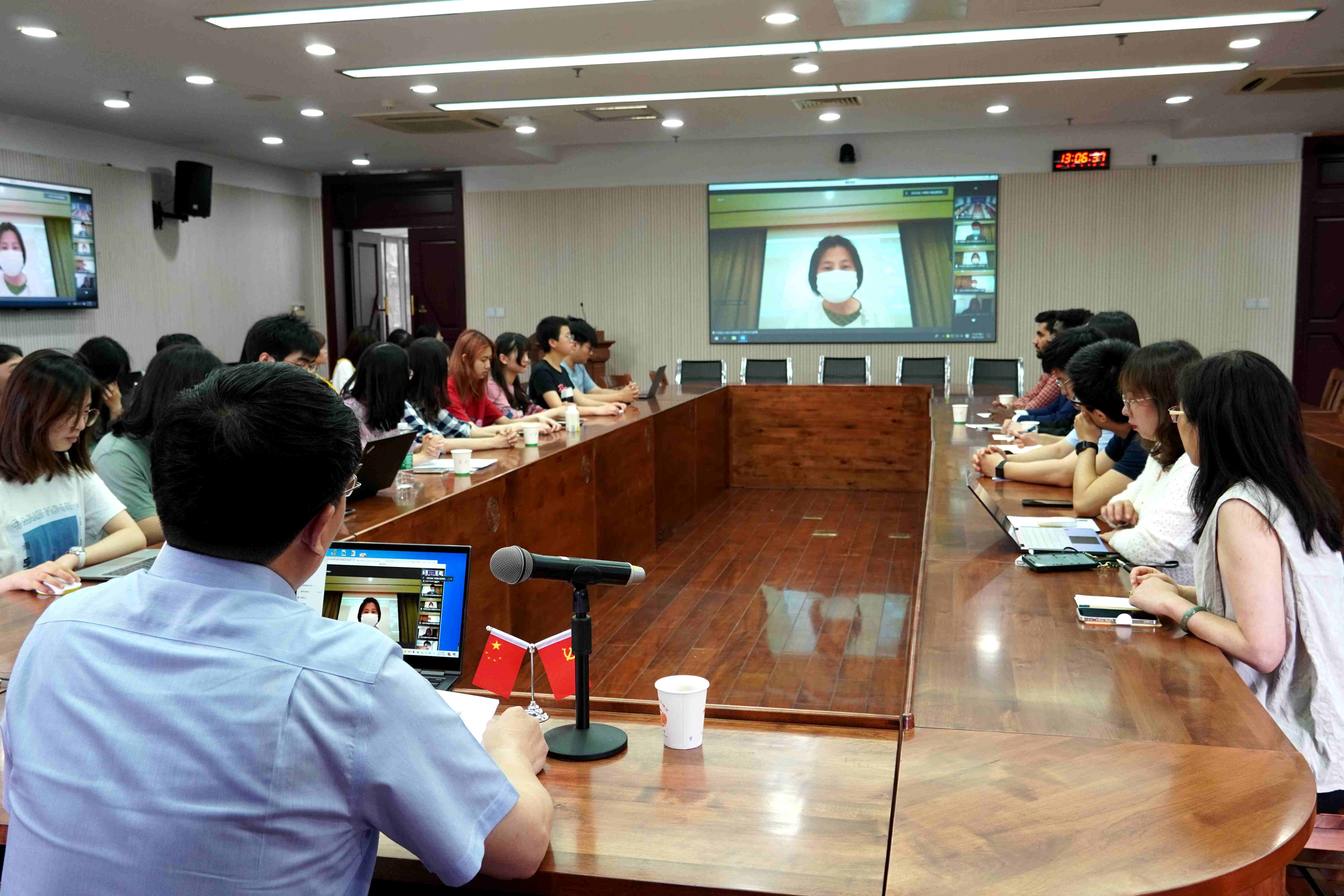 中国驻大阪总领事馆教育处与东南大学联合举办学习教育活动