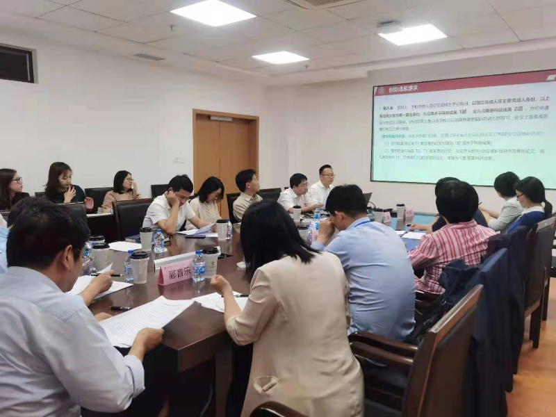 十四运组委会大型活动部督导组来我校检查十四运开幕式学生群众演员排演情况