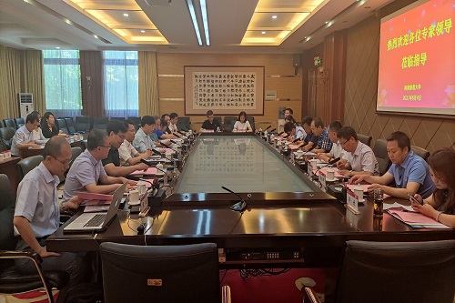 省深化科技体制机制改革调研组来我校调研