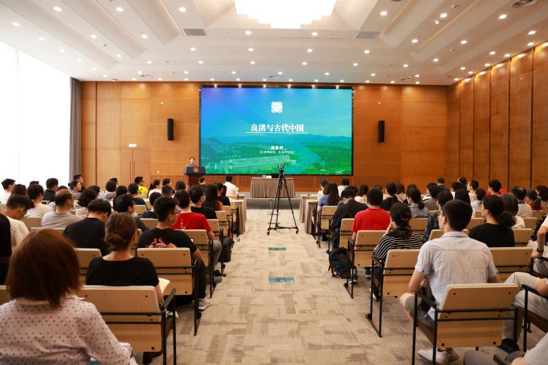 在交大文博楼邂逅煌煌良渚“实证中华五千年文明史的圣地”主题讲座开讲