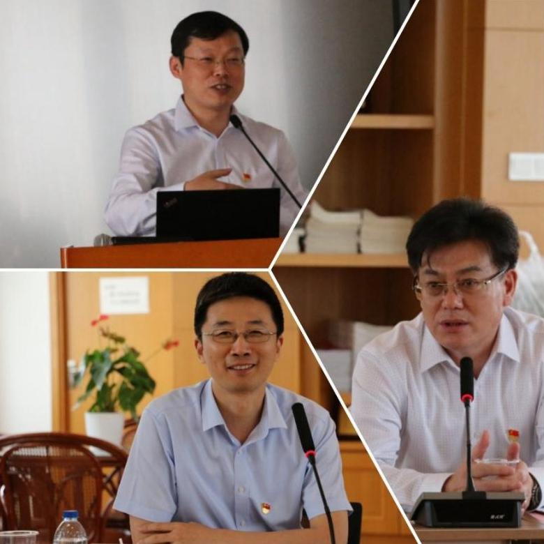 [党史学习教育]机关党委三个支部开展党史学习教育联组学习