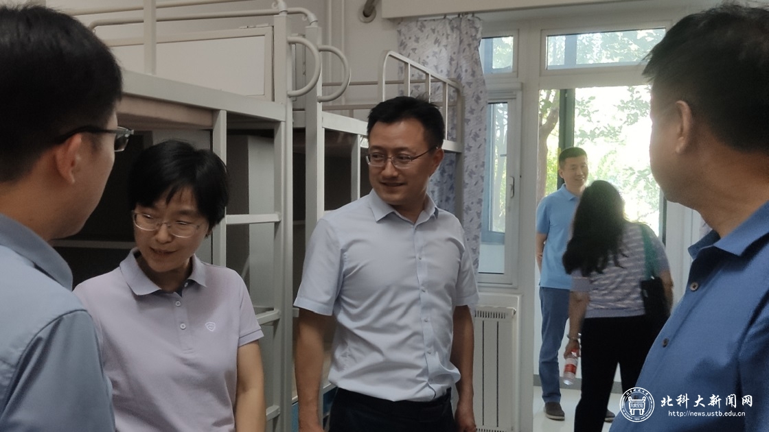 副校长郑安阳调研指导学校昌平创新园区新生安排及西区建设工作