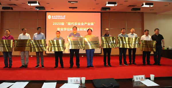 我校“现代农业全产业链”专业学位研究生驻站实践启动