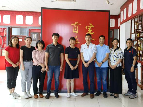 体育部赴北京大学体育教研部调研学习