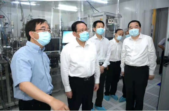 上海市委书记李强调研中国科大上海研究院
