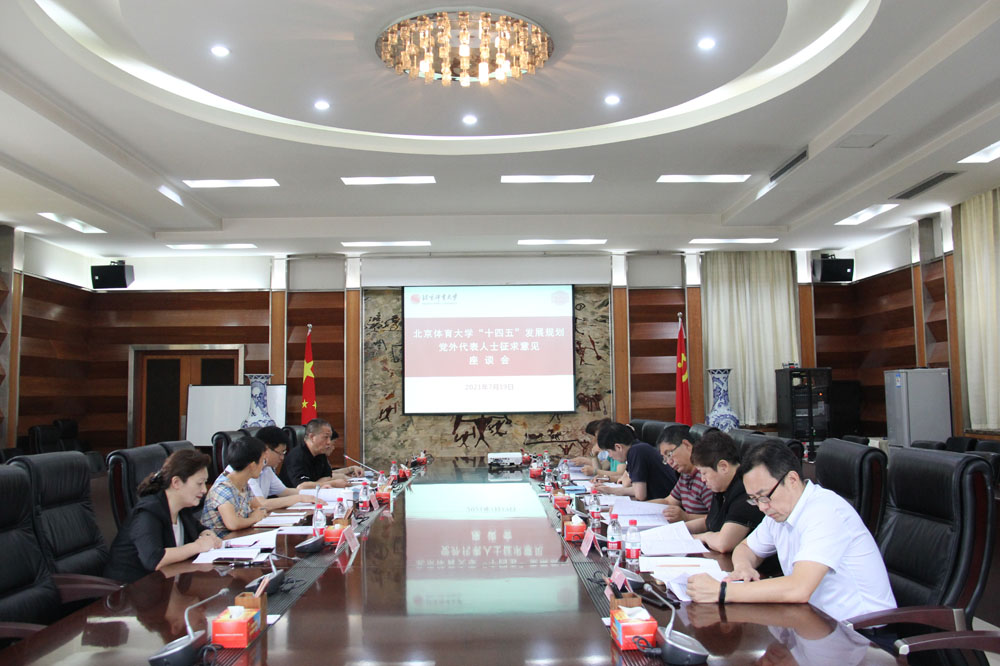 我校召开学校“十四五”发展规划党外人士征求意见座谈会