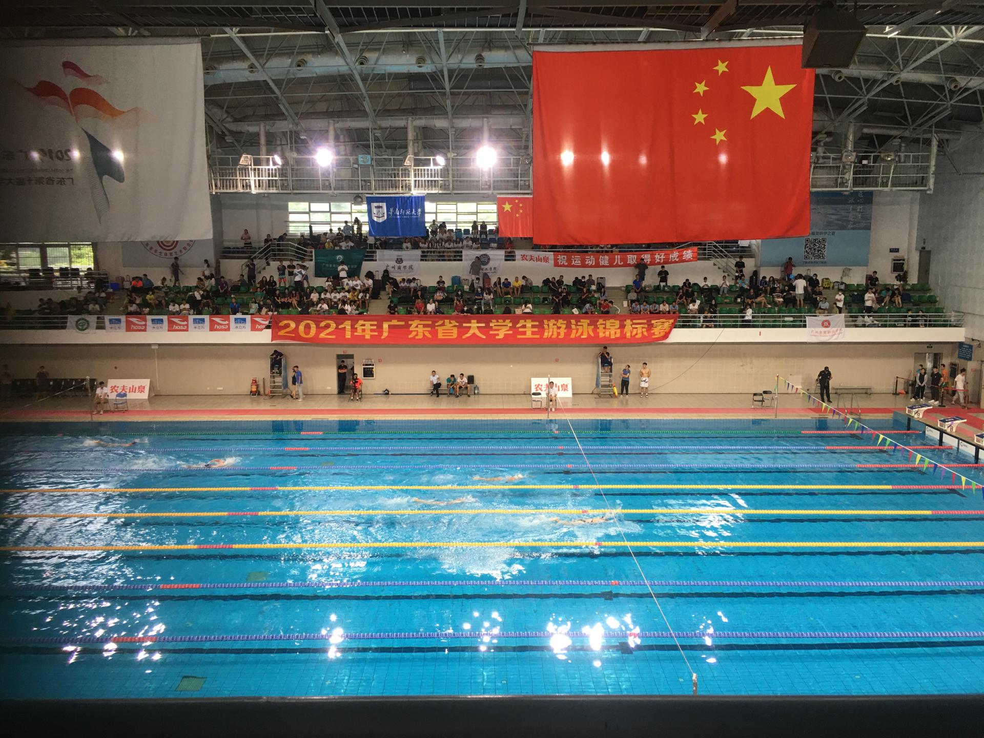 我校游泳队参加第三届中国大学生阳光游泳比赛获佳绩