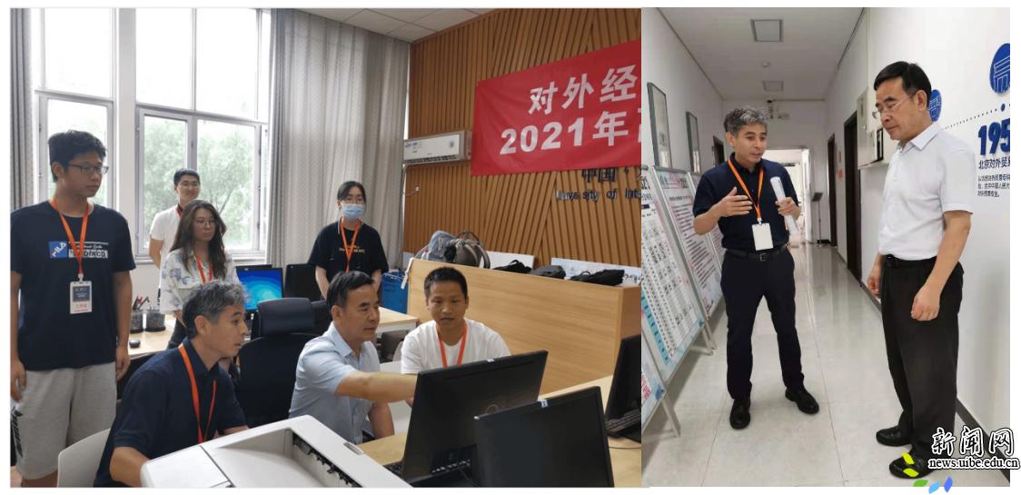 校领导视察我校2021年高招录取工作