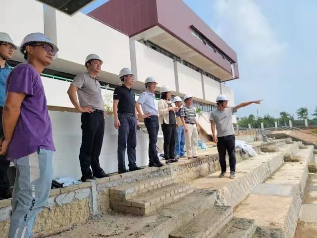校领导赴揭阳校区推进建设工作