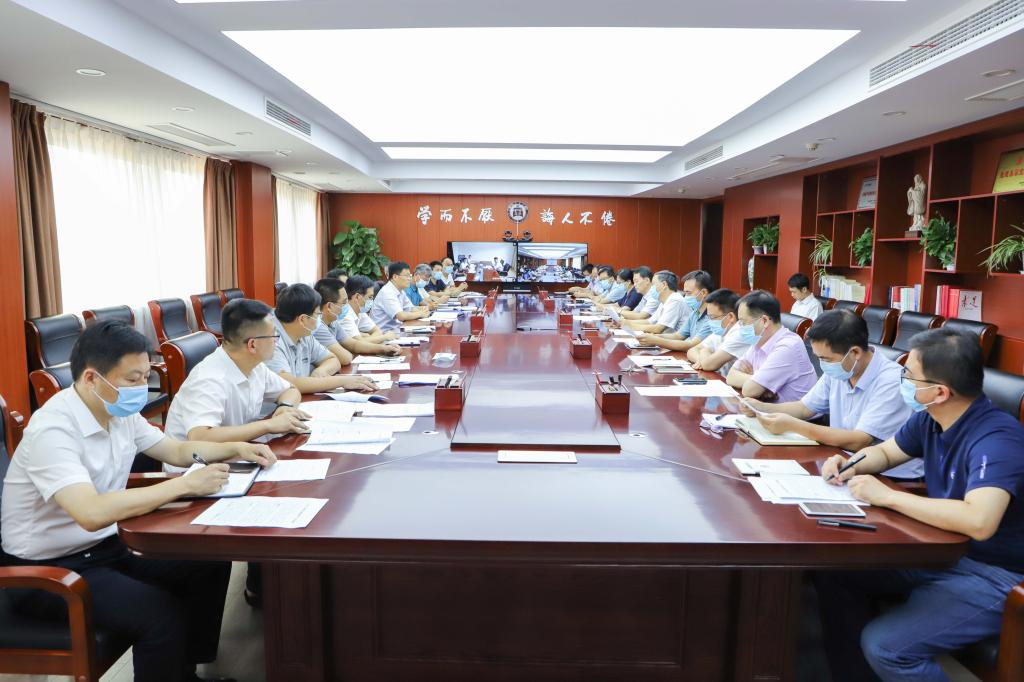 曲阜师大专题部署近期校园疫情防控工作