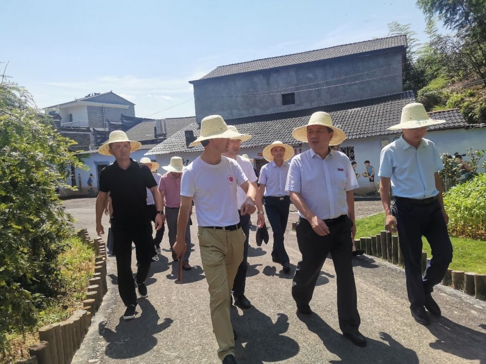 黄恩华一行赴江西师范大学乡村振兴帮扶点考察调研 并看望暑期社会实践师生