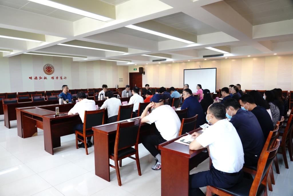 山东管理学院召开工会展厅、匠心苑、二级学院（部）文化建设推进会