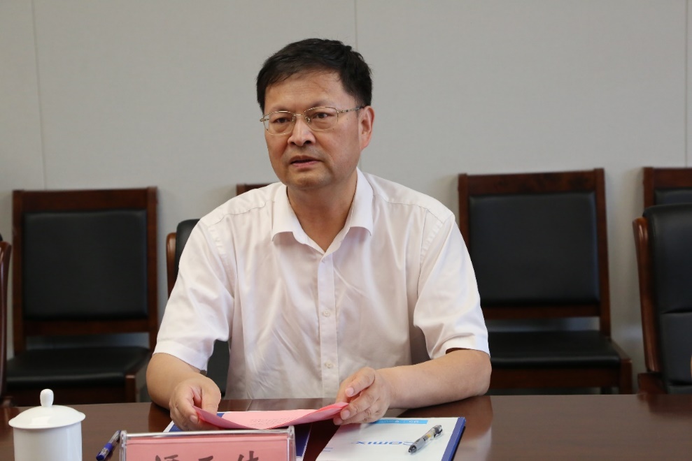 中国生物技术股份有限公司董事长杨晓明带队来我校交流访问