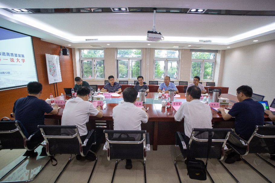 中国地质大学（北京）副校长刘大锰一行来我校昌平校区参观调研