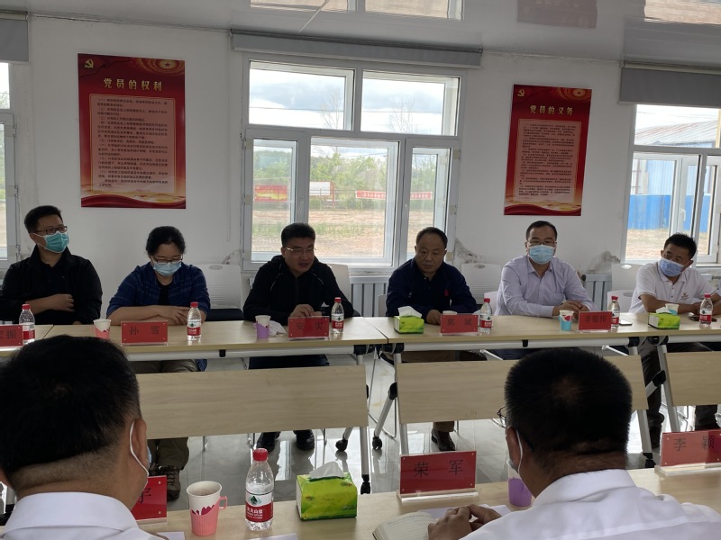 校党委常务副书记安实带队赴拜泉县同乐村推进定点帮扶工作