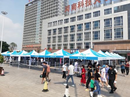 《人民日报》：核酸检测人数激增，河南科技大学第一附属医院这么做！