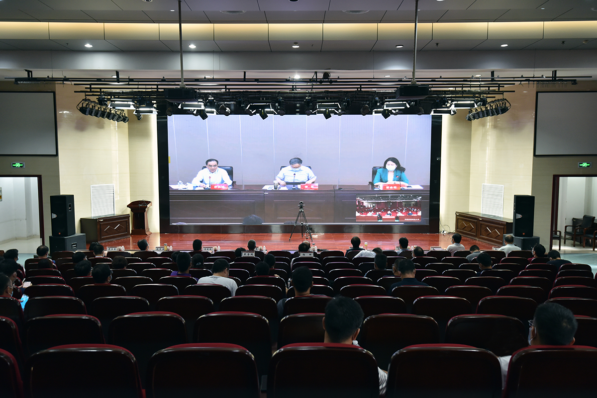 我校参加全省教育系统疫情防控和开学准备工作视频会议