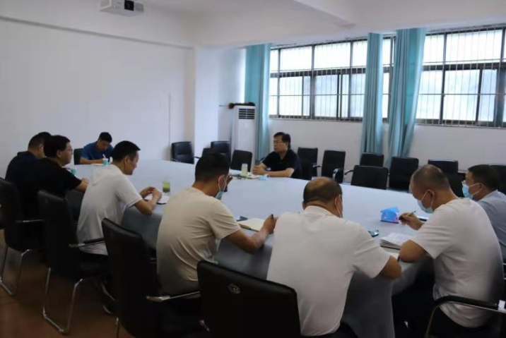副校长胡海华主持召开学校基建领域疫情防控工作督导会