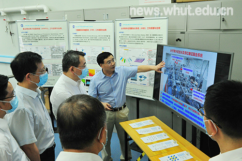 湖北省人民政府张文兵副省长一行来校调研